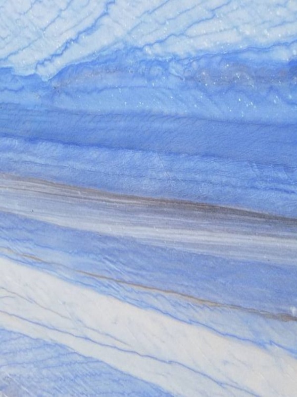 Amazing Blue Sky Stone Azul Macaubas Quartzite Slab